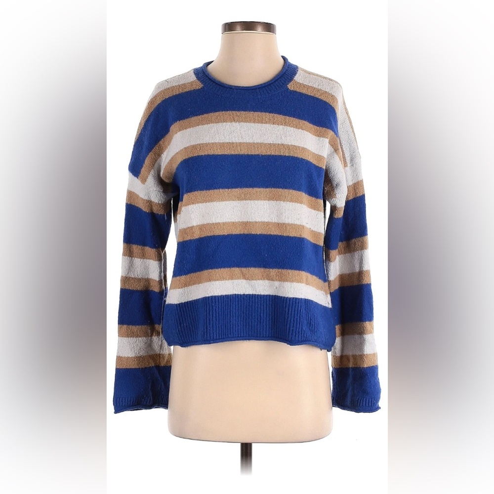 Madewell Color Block Sweater